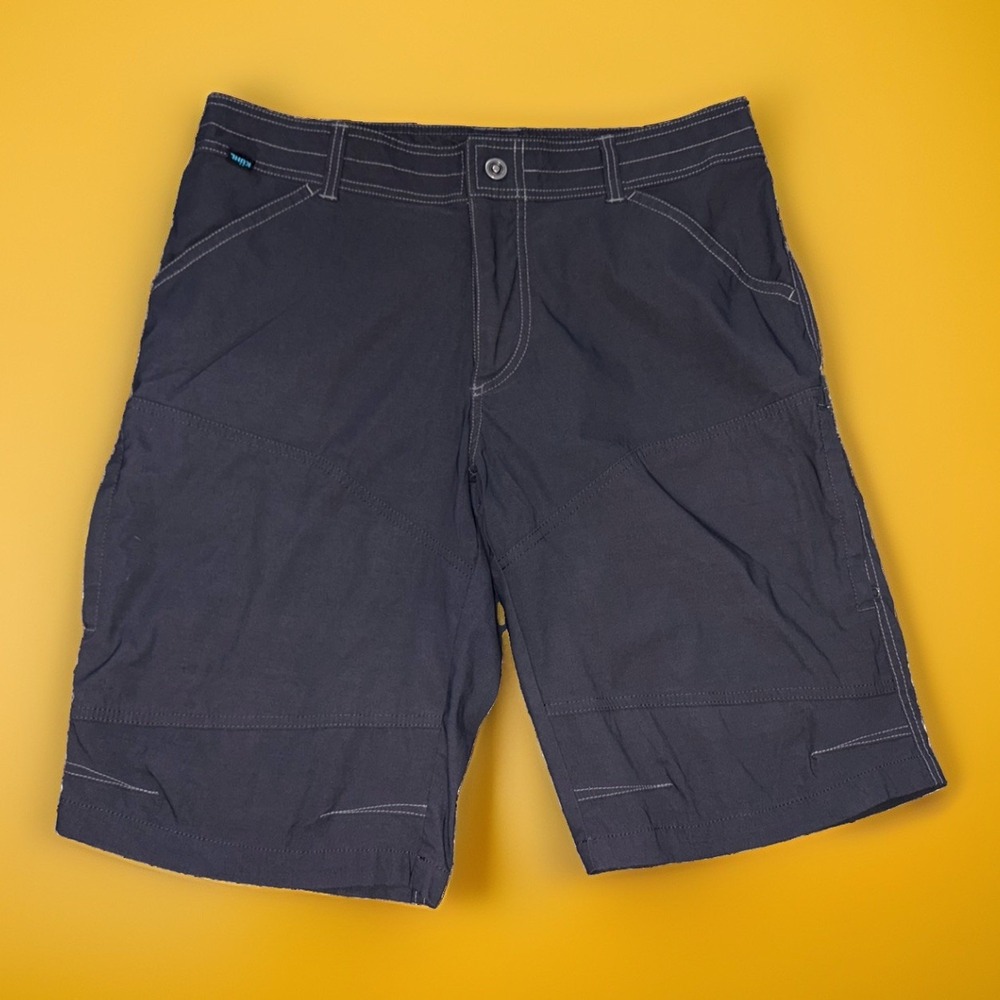 KÜHL Renegade Shorts Men 36 Gray Hiking Tactical Nylon Stretch Outdoor 12"